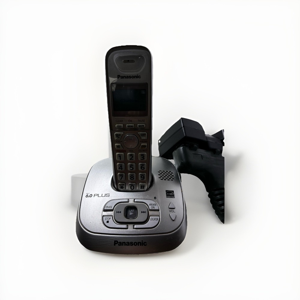 Panasonic KX-TG4021 1.9 GHz Single Line Cordless Phone Base 6.0 Plus Energy Star